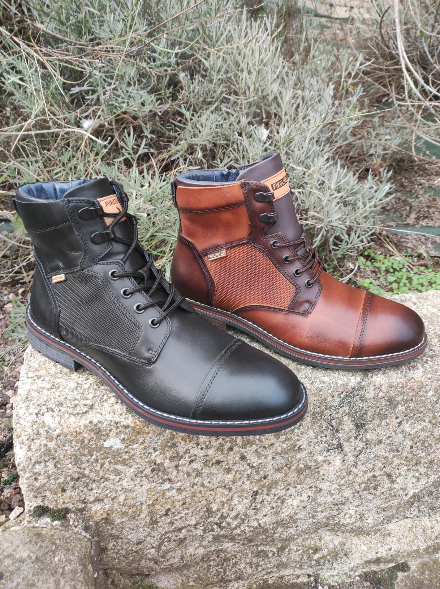 Bottines à lacets homme