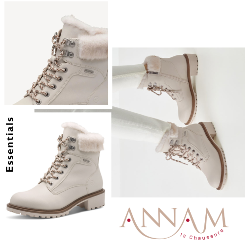 Bottine fourrées femme