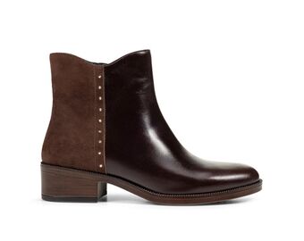 Bottine marron glacé