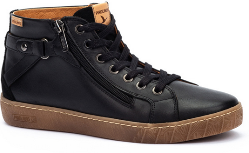 Chaussure montante lacets/zip