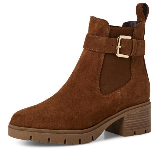 Bottine à enfier en daim