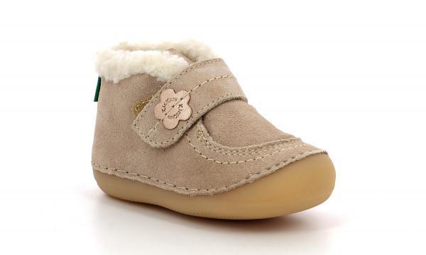 Chaussure souple fourrée