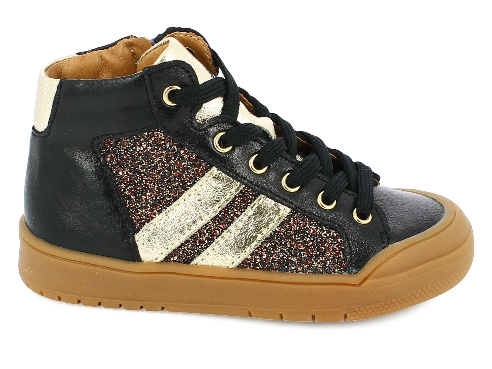 Chaussure lacets/zip